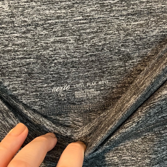 Aerie Grey Full Length Leggings - Picture 4 of 5